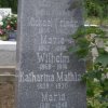 Mathias Michael 1833-1902 Fleischer Kath 1839-1930 Grabstein
